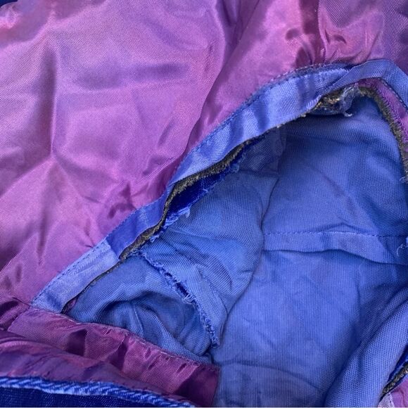 Vintage Gloria Swanson by Forever Young Blue Velvet Button Up Coat - Picture 12 of 13
